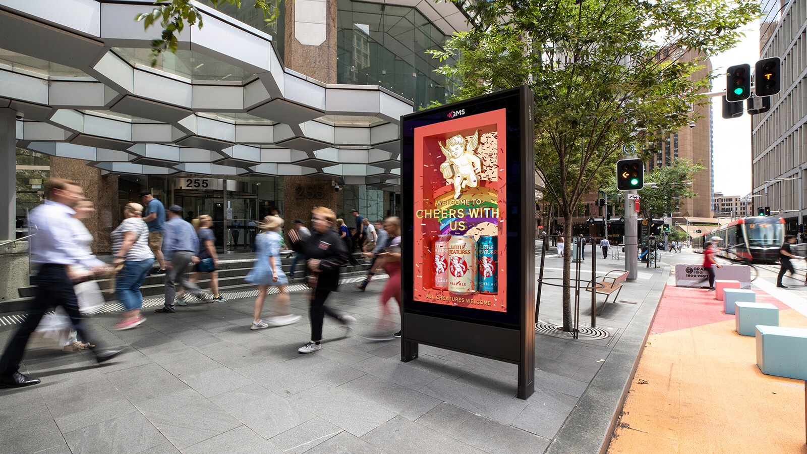 Brands Show Their Pride Across QMS' City Of Sydney Network