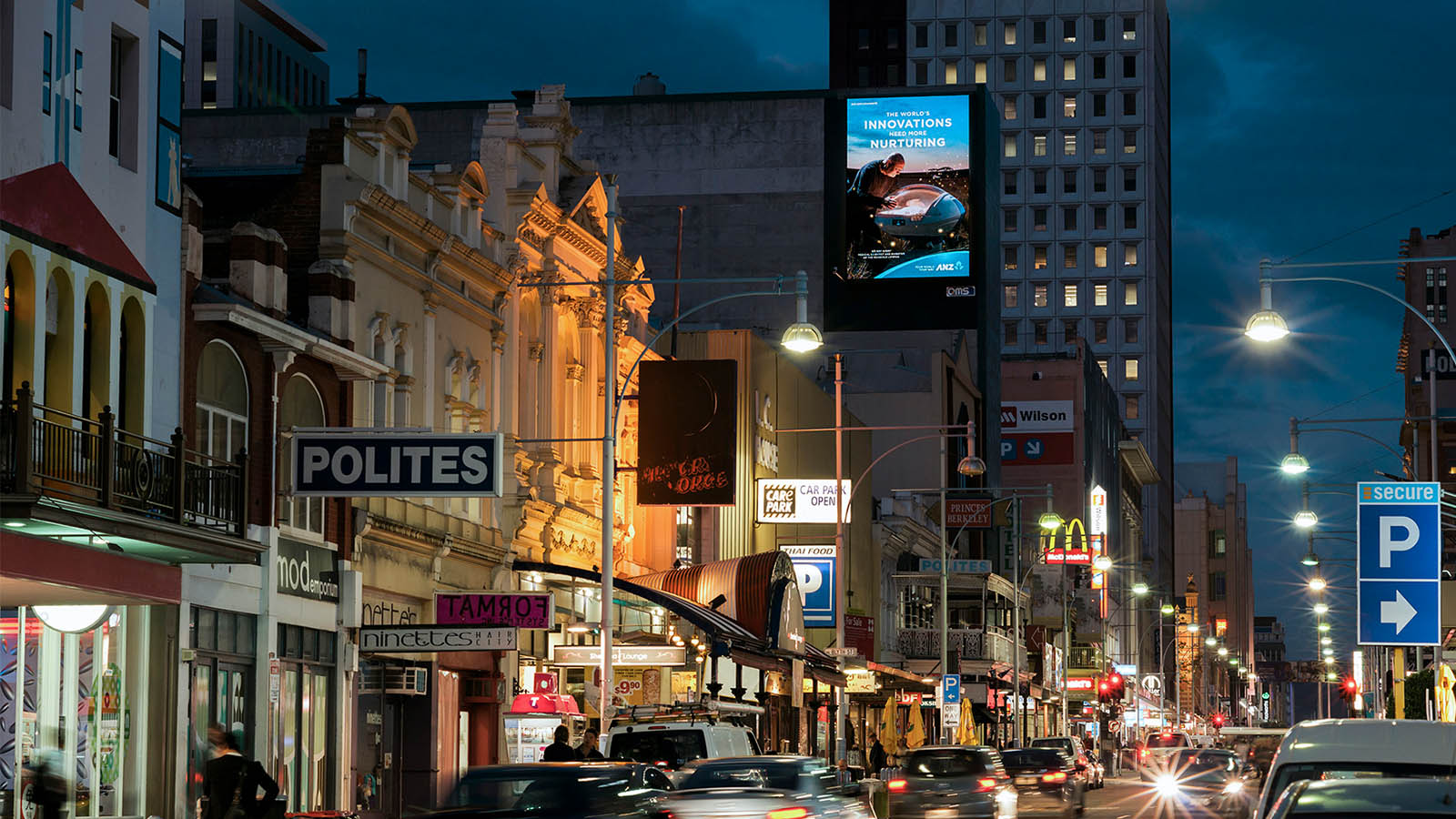 QMS ‘Lights Up’ Adelaide with second digital site