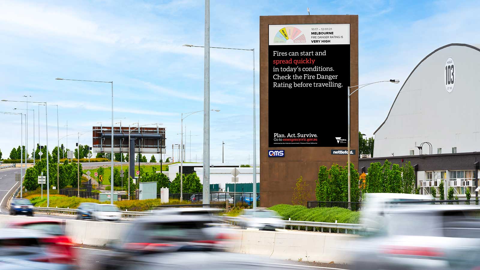 Fire Warning Billboards To Target Holidaymakers