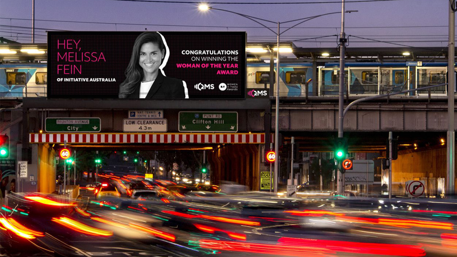 2022 B&T Women In Media Winners Shine Bright On QMS Billboards